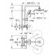 Душевая система Grohe New Tempesta Cosmopolitan 210 26223001