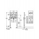 Инсталляция для умывальника Grohe Rapid SL 38541000