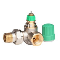 Кран для радіаторів DANFOSS RA-DV Dn15 3-осьовий правий 013G7719