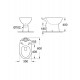 Чаша унитаза (без бачка) Grohe Bau Ceramic 39428000