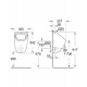 Уринал Grohe Bau Ceramic 39439000