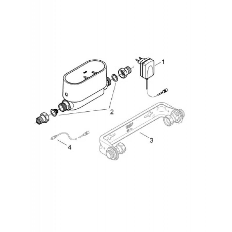 Интеллектуальный контроллер воды Grohe Sense Guard 230V 22500LN0