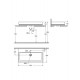 Раковина Grohe Cube Ceramic 80 см 3947600H