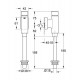 Змивний клапан для уриналу Grohe RONDO 37342000