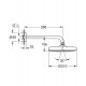Верхний душ Grohe Tempesta 210 26411000