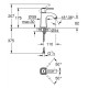 Змішувач для раковини Grohe Grandera M 23310IG0