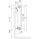 Стальной радиатор Purmo Ventil Compact 11 тип 600х1000 мм