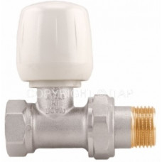 Кран для радиаторов GENERAL FITTINGS 1/2" прямой для подачи 7E0075N040400A