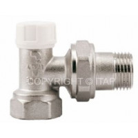 Кран для радіаторів GENERAL FITTINGS 1/2" кутовий відсікаючий 7E00J9N040490A