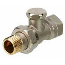 Кран для радиаторов отсекающий DANFOSS RLV-S 15 прямой 003L0124