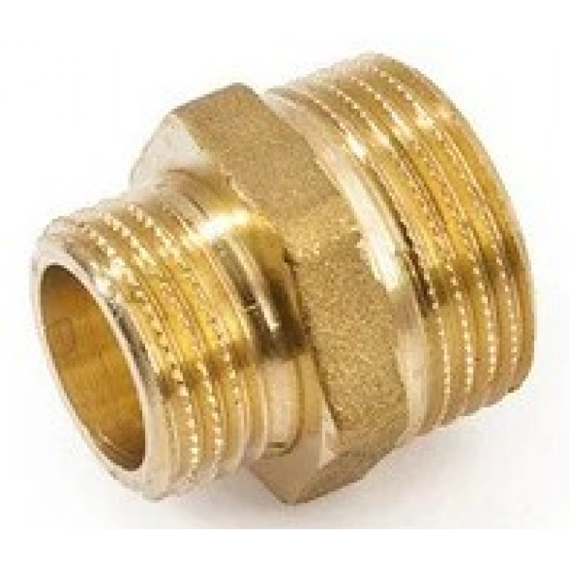 Ниппель General Fittings латунный 1"х3/4" НН 260003H100500H