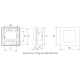 Комнатный термостат Danfoss Icon Programm In-wall 230 В 088U1020