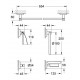 Набор аксессуаров Grohe Essentials 5 в 1 40344001