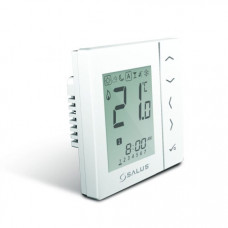 Цифровий терморегулятор з екраном білий Salus LCD 230 V