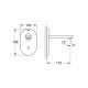 Бесконтактный смеситель для раковины Grohe Eurosmart Cosmopolitan E 36335SD0
