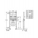Инсталляция для умывальника Grohe Rapid SL 38554001