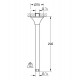 Потолочный кронштейн Grohe Rainshower Grandera 292 мм 27982IG0