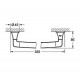 Ручка для ванны Grohe Grandera 40633IG0