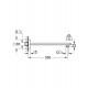 Настенный кронштейн Grohe Rainshower 286 мм 27709000