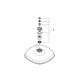 Верхний душ Grohe Grandera 210 27974IG0