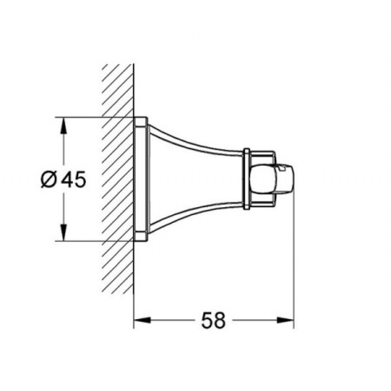 Гачок Grohe Grandera 40631IG0