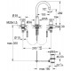 Смеситель для раковины Grohe Atrio M 20008000