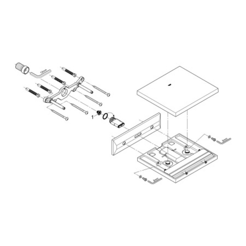 Вилив каскадний Grohe Allure Brilliant 13319000