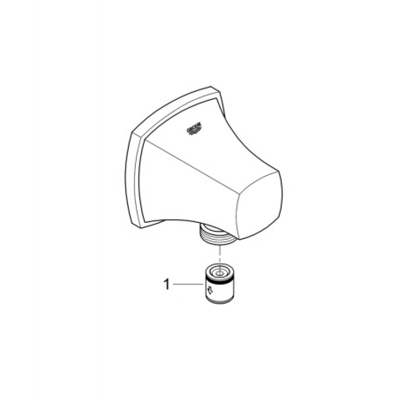 Шланговое подключение Grohe Grandera 27970000