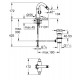 Смеситель для биде Grohe Atrio 24026000