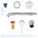 Змішувач для раковини вбудований Grohe Essence L (зовнішня частина) 19967001