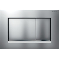 Клавиша смыва Geberit Sigma 30 хром матовый/глянцевый 115.883.KN.1