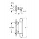 Термостатический смеситель для душа Grohe Grohtherm 1000 34143003