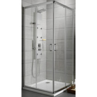 Душевая кабина Radaway c раздвижными дверями Premium Plus C 900x900x1900 30453-01-01N