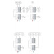 Термостатический смеситель скрытого монтажа Grohe Grotherm SmartControl 29150LS0