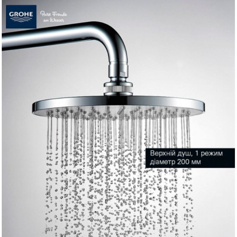 Душевая система без смесителя Grohe Tempesta Rustic System 200 27399002
