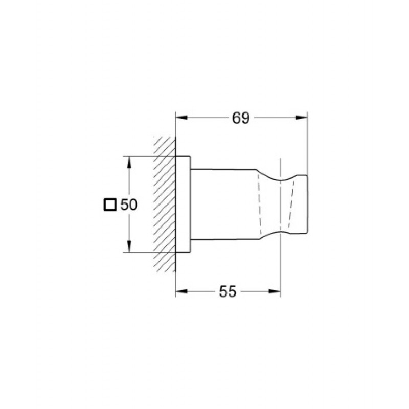 Держатель лейки Grohe Rainshower 27075000