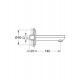 Излив Grohe BauCosmopolitan 13255000