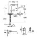 Бесконтактный смеситель для раковины Grohe Euroeco Cosmopolitan E 36422000
