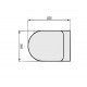 Крышка для унитаза GSG LIKE Slim Soft Close LKCOPRSLTICR000