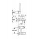 Смеситель для ванны Grohe Eurocube 23141000