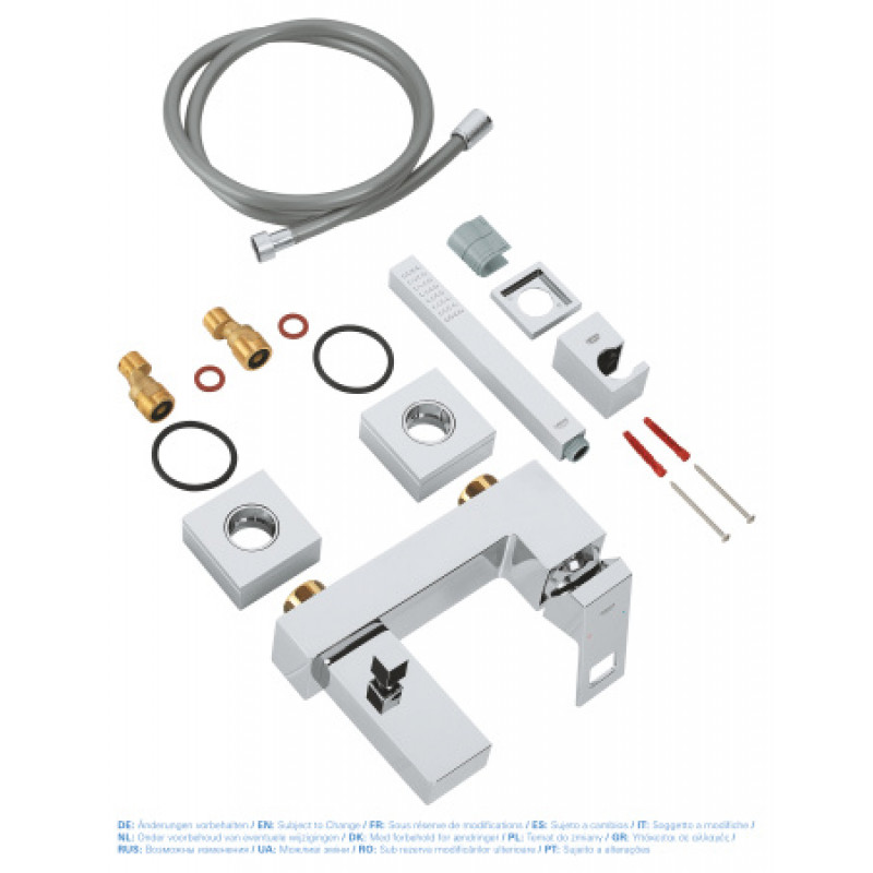 Смеситель для ванны Grohe Eurocube 23141000