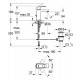 Смеситель для раковины Grohe Eurocube 23127000