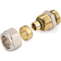 Перехідник компресійний General Fittings 1/2"х26 ВН 530001N042630A