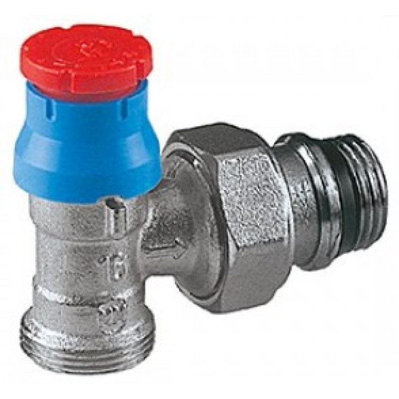 Кран для радіаторів GIACOMINI кутовий 1/2 "x 18 R411X034
