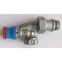 Кран для радіаторів GIACOMINI осьовий 1/2 " R415X033