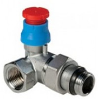 Кран для радиаторов GIACOMINI угловой  3/8 "x 3/8"  R403X052