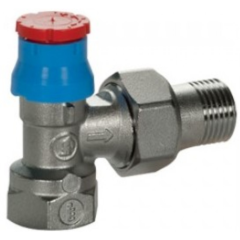 Кран для радіаторів GIACOMINI кутовий 1/2 " R401DX003