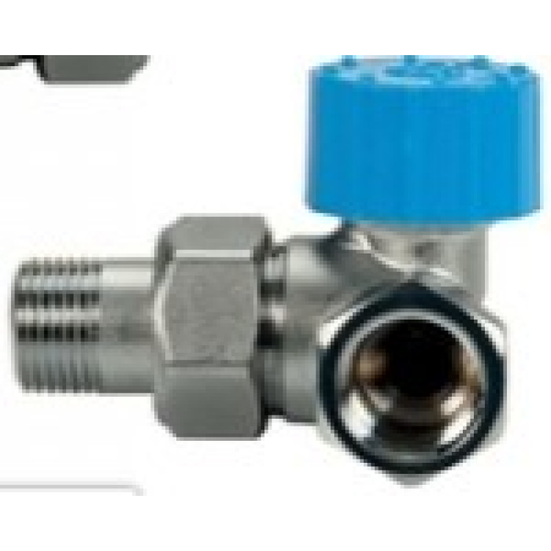 Кран для радіаторів GIACOMINI кутовий 1/2 " R403HX033