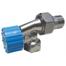 Кран для радіаторів GIACOMINI осьовий 1/2 " R415HX003