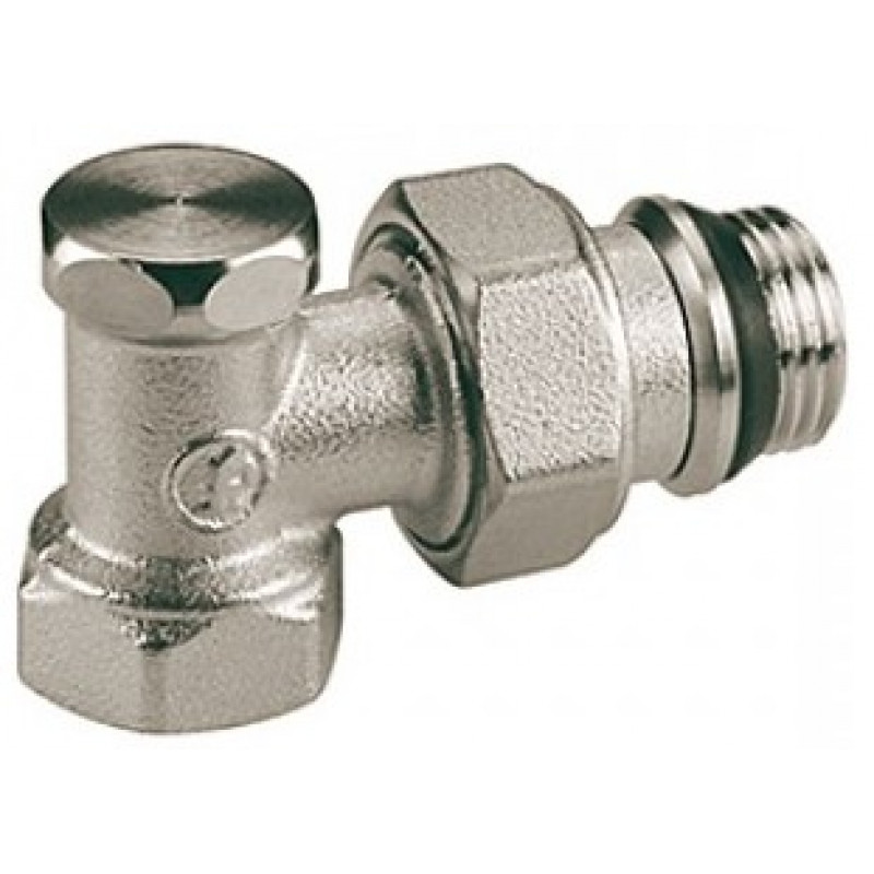 Кран для радіаторів GIACOMINI відсікаючий кутовий 3/8 " R16X032